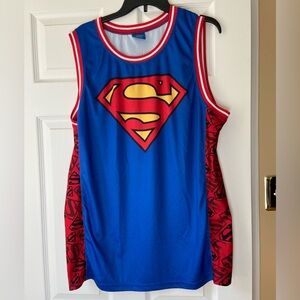 Men’s’ Superman Basketball Jersey
